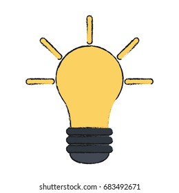 light bulb vector illustration