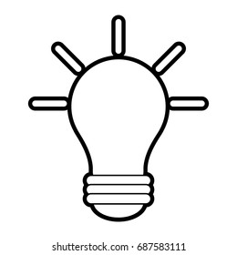 light bulb vector illustration