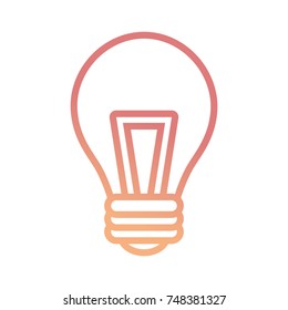 light bulb  vector illustration