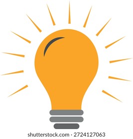 design de ilustração de vetor de lâmpada