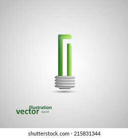 Light Bulb, Vector Illustration eps10, Graphic Concept  For Your Design.