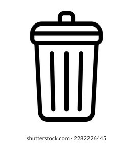 Light Bulb Vector Line Icon Design