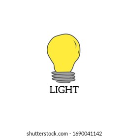 The light bulb is yellow. electricity is very important for human life. lights are useful for lighting. energy on earth is very important. save energy. smart energy