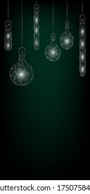 Light bulbs represent light and wisdom.