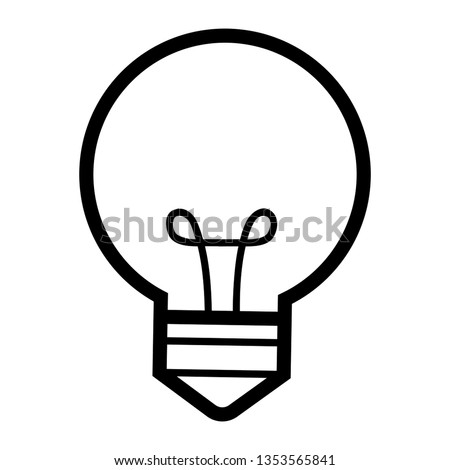 light buld idea cartoon