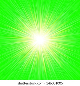 Light burst. Abstract illustration. 