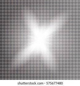 Light burst beaming