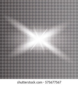 Light burst beaming