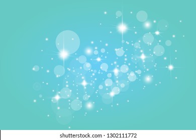 light burst over background