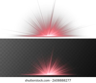 Light burst shines intensely, radiating luminous star energy. Lens reflection glows softly, perfect for modern web UI. Translucent flare adds smooth glow to elegant designs.