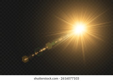 Light burst shines intensely, radiating luminous star energy. Lens reflection glows softly, perfect for modern web UI. Translucent flare adds smooth glow to elegant designs. Starry flash twinkles 