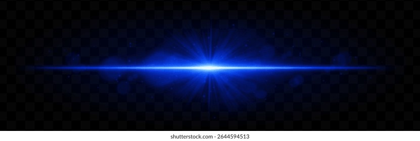 Light burst. Teal radiant glow with burst rays and soft floating sparkles on checkered transparent background, suitable for sci-fi themes.