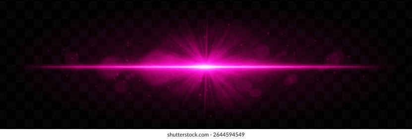 Light burst. Teal radiant glow with burst rays and soft floating sparkles on checkered transparent background, suitable for sci-fi themes.