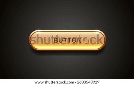 Light button, frame label, event bar, show signboard. Vector illustration