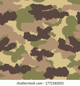 
Light camouflage vector pattern seamless background for textiles.