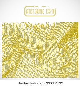 Light canvas texture, grunge