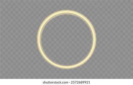 Light circle yellow swirl. Curved white line light effect. Darkening of the moon. Flash vector semicircle and spark light effect. Podium, gold radial platform.	
