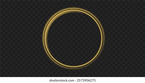 Light circle yellow swirl. Curved white line light effect. Darkening of the moon. Flash vector semicircle and spark light effect. Podium, gold radial platform.	
