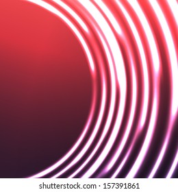 Light Circles Abstract Background. Vector Astral Background.