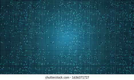 Light Circuit Microchip on Technology Background,Hi-tech Digital and security Concept design,Free Space For text in put,Vector illustration.