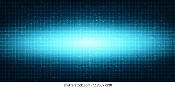 Light Circuit Microchip Technology on Future Background,Hi-tech Digital and network Concept design,Free Space For text in put,Vector illustration.