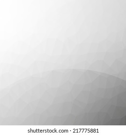 Light clean modern low poly background with reflections