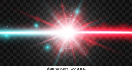 
The light of the collision of two forces. An outburst of two stars.