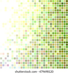 Light color abstract square mosaic vector background design