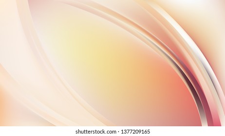 Light Color Abstract Wave Background Template Vector Graphic