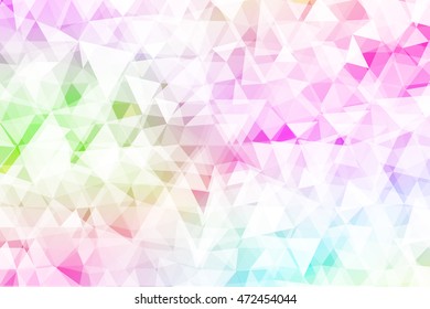 light color background with triangles. origami style. vector illustration. for design, presentation