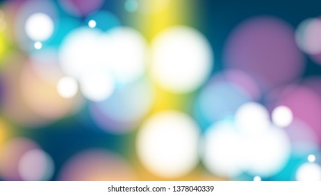 Light Color Blurred Lights Background