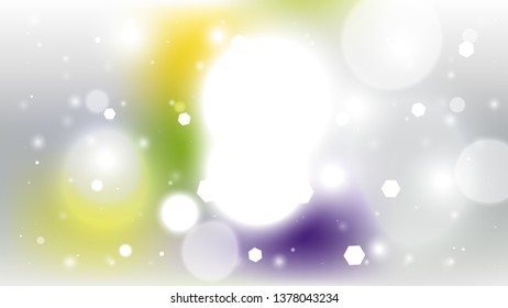Light Color Blurred Lights Background Graphic