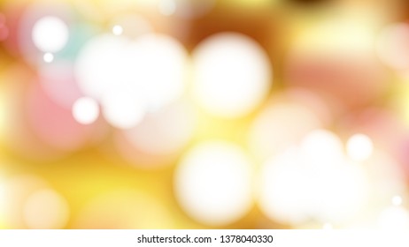 Light Color Defocused Lights Background