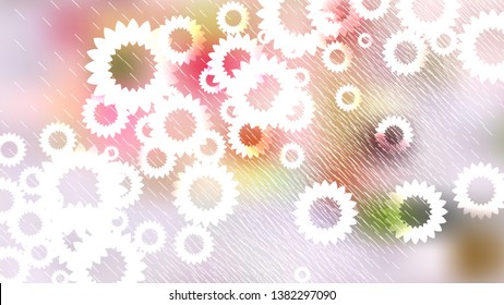 Light Color Flower Background Design
