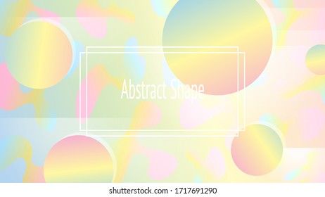  Patrón geométrico de color claro. Memphis En Estilo Pop Art Con Fondo Claro. Plantilla de papel de color Diseño de tipografía moderna. Diseño de presentación de título. Fondo Para El Diseño Del Volante.