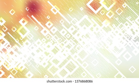 Light Color Squares Abstract Background