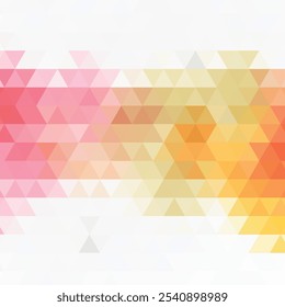 Light Color Triangle Background Design
