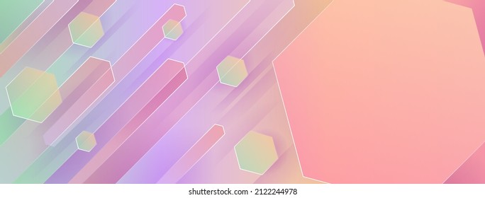 Diseño gráfico abstracto de un vector de color claro Modelo de fondo de patrón de banner.