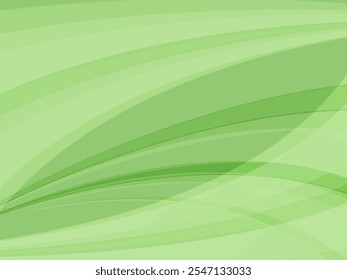 Light color wave abstract background_light green