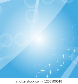 Light colored abstract background with circles, stars and lines. Suitable for festivals and packages. Vector illustration