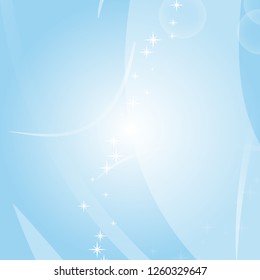 Light colored abstract background with circles, stars and lines. Suitable for festivals and packages. Vector illustration