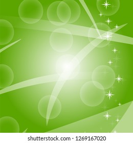 Light colored abstract background with circles, stars and lines. Suitable for festivals and packages. Vector illustration