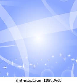Light colored abstract background with circles, stars and lines. Suitable for festivals and packages. Vector illustration