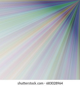 Light colored abstract ray background design - vector graphic from rays from the upper right corner