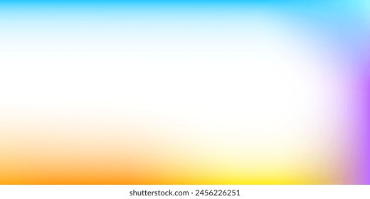 Light colored blue violet yellow color gradient background, texture blur abstract background, light abstract gradation texture