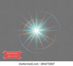 Light colored transparent overlay element. On an isolated background. Vector illustration.