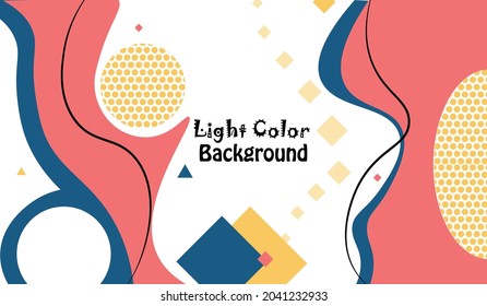 light colorful abstract background vector