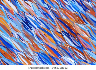 Light colorful vector backdrop with curved lines. Brand new colorful illustration in curved style. Brand new design for your ad.