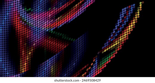 Light colorful vector cover in polygonal style. Illustration with set of colorful rectangles. Pattern for busines ad, booklets, leaflets