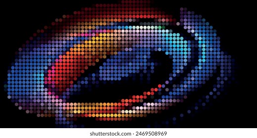 Light colorful vector cover in polygonal style. Illustration with set of colorful rectangles. Pattern for busines ad, booklets, leaflets